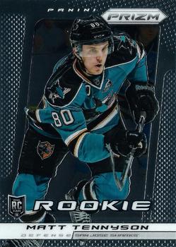 #279 Matt Tennyson - San Jose Sharks - 2013-14 Panini Prizm Hockey