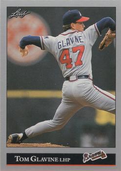 #279 Tom Glavine - Atlanta Braves - 1992 Leaf Baseball