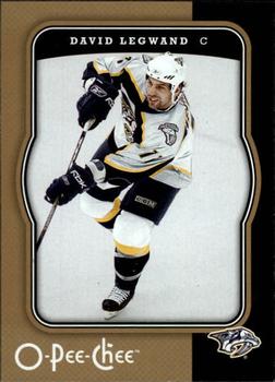 #279 David Legwand - Nashville Predators - 2007-08 O-Pee-Chee Hockey