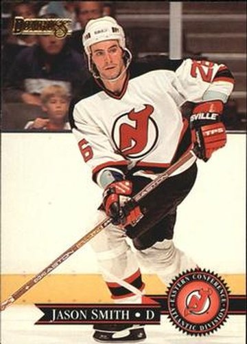 #279 Jason Smith - New Jersey Devils - 1995-96 Donruss Hockey