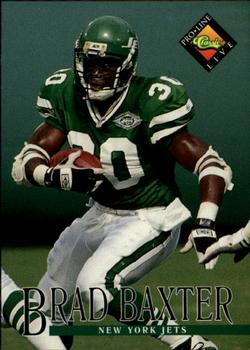 #279 Brad Baxter - New York Jets - 1994 Pro Line Live Football