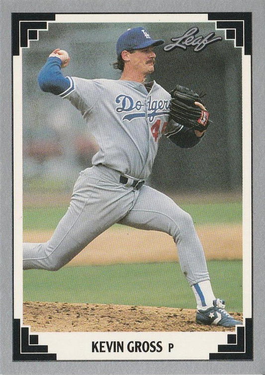 #279 Kevin Gross - Los Angeles Dodgers - 1991 Leaf Baseball