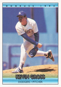 #279 Kevin Gross - Los Angeles Dodgers - 1992 Donruss Baseball