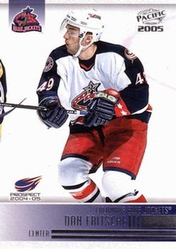 #279 Dan Fritsche - Columbus Blue Jackets - 2004-05 Pacific Hockey