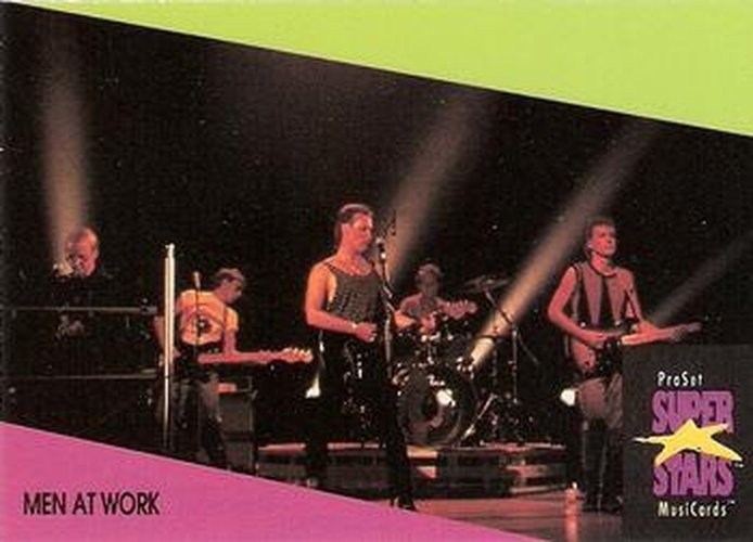 #279 Men at Work - 1991 Pro Set SuperStars MusiCards