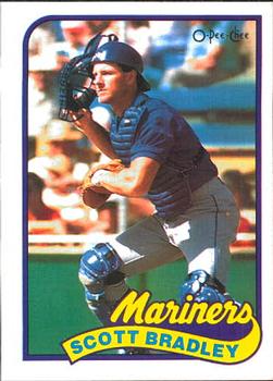 #279 Scott Bradley - Seattle Mariners - 1989 O-Pee-Chee Baseball