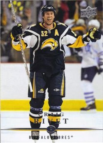 #279 Craig Rivet - Buffalo Sabres - 2008-09 Upper Deck Hockey