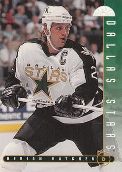 #279 Derian Hatcher - Dallas Stars - 1995-96 Leaf Hockey