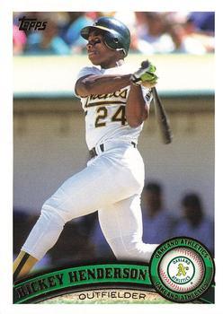 #279 Rickey Henderson - Oakland Athletics - 2021 Topps Archives Baseball