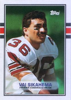 #279 Vai Sikahema - Phoenix Cardinals - 1989 Topps Football