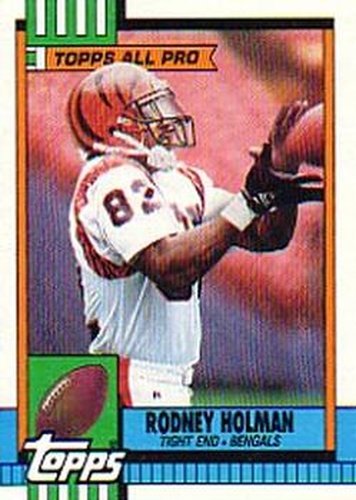 #279 Rodney Holman - Cincinnati Bengals - 1990 Topps Football
