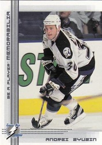 #279 Andrei Zyuzin - Tampa Bay Lightning - 2000-01 Be a Player Memorabilia Hockey