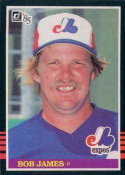 #279 Bob James - Montreal Expos - 1985 Donruss Baseball