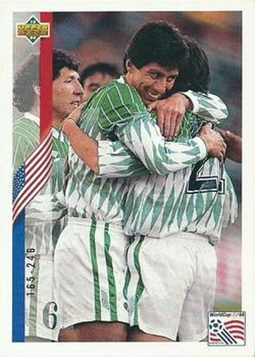 #279 Cards 165-246 - - 1994 Upper Deck World Cup Contenders English/Spanish Soccer
