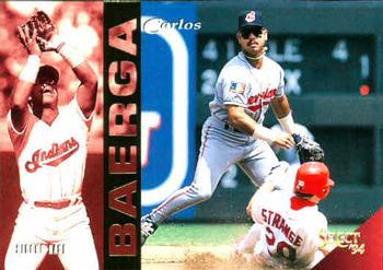 #279 Carlos Baerga - Cleveland Indians - 1994 Select Baseball