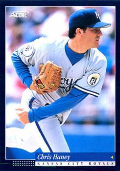 #279 Chris Haney - Kansas City Royals -1994 Score Baseball