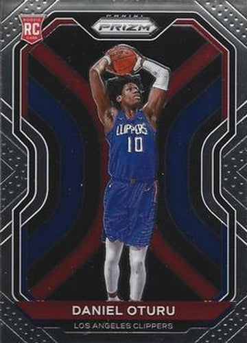 #279 Daniel Oturu - Los Angeles Clippers - 2020-21 Panini Prizm Basketball