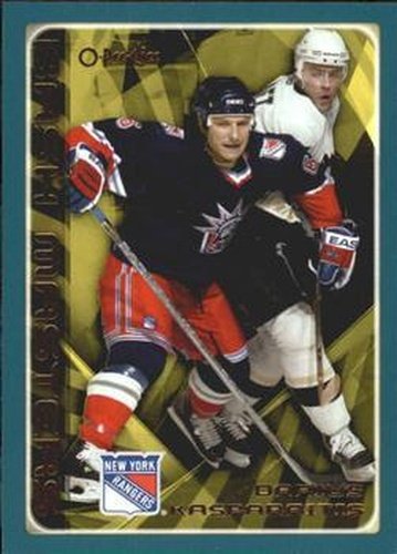 #279 Darius Kasparaitis - New York Rangers - 2003-04 O-Pee-Chee Hockey