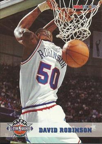 #279 David Robinson - San Antonio Spurs - 1993-94 Hoops Basketball