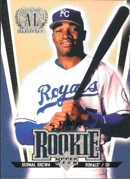 #279 Dermal Brown - Kansas City Royals - 1999 Upper Deck Baseball