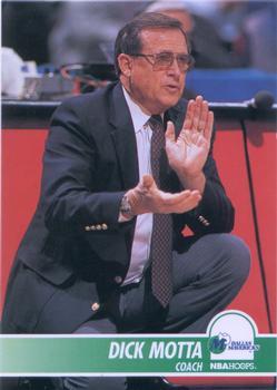 #279 Dick Motta - Dallas Mavericks - 1994-95 Hoops Basketball