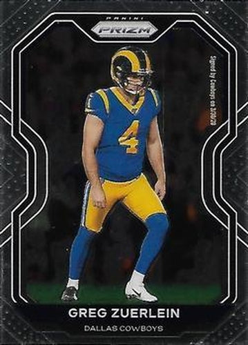 #279 Greg Zuerlein - Dallas Cowboys - 2020 Panini Prizm Football