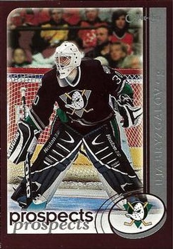 #279 Ilja Bryzgalov - Anaheim Mighty Ducks - 2002-03 O-Pee-Chee Hockey