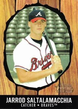 #279 Jarrod Saltalamacchia - Atlanta Braves - 2003 Bowman Heritage Baseball