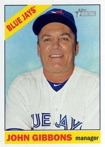 #279 John Gibbons - Toronto Blue Jays - 2015 Topps Heritage Baseball