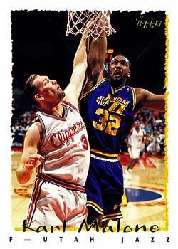 #279 Karl Malone - Utah Jazz - 1994-95 Topps Basketball