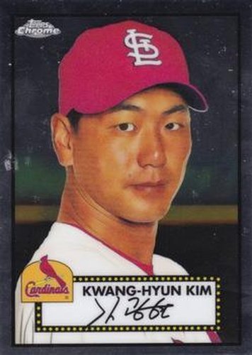 #279 Kwang-Hyun Kim - St. Louis Cardinals - 2021 Topps Chrome Platinum Anniversary Baseball