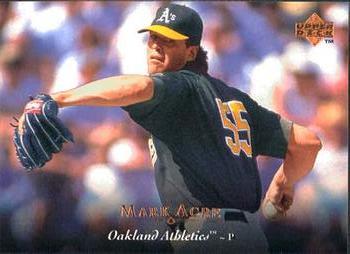 #279 Mark Acre - Oakland Athletics - 1995 Upper Deck Baseball