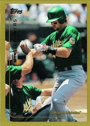 #279 Mike Blowers - Oakland Athletics - 1999 Topps Baseball