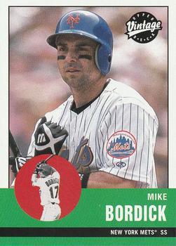 #279 Mike Bordick - New York Mets - 2001 Upper Deck Vintage Baseball