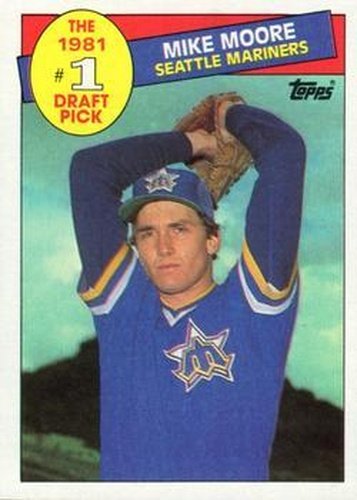 #279 Mike Moore - Seattle Mariners - 1985 Topps Baseball