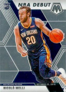 #279 Nicolo Melli - New Orleans Pelicans - 2019-20 Panini Mosaic Basketball