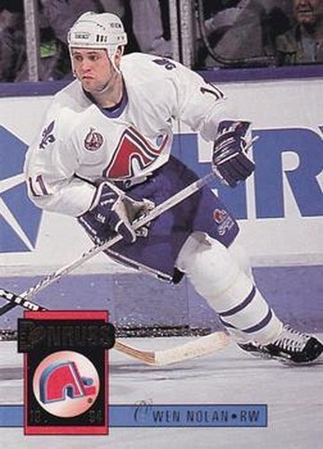 #279 Owen Nolan - Quebec Nordiques - 1993-94 Donruss Hockey