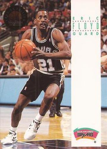 #279 Sleepy Floyd - San Antonio Spurs - 1993-94 SkyBox Premium Basketball