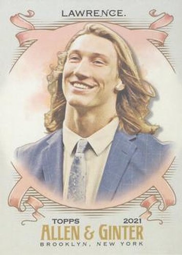 #279 Trevor Lawrence - Clemson Tigers - 2021 Topps Allen & Ginter Baseball