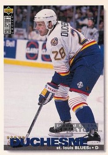 #279 Steve Duchesne - Ottawa Senators - 1995-96 Collector's Choice Hockey