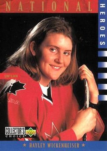 #279 Hayley Wickenheiser - Canada - 1997-98 Collector's Choice Hockey