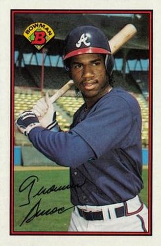 #279 Geronimo Berroa - Atlanta Braves - 1989 Bowman Baseball