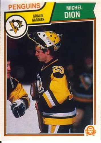 #279 Michel Dion - Pittsburgh Penguins - 1983-84 O-Pee-Chee Hockey