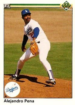 #279 Alejandro Pena - Los Angeles Dodgers - 1990 Upper Deck Baseball