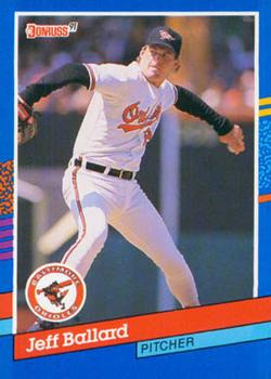#279 Jeff Ballard - Baltimore Orioles - 1991 Donruss Baseball
