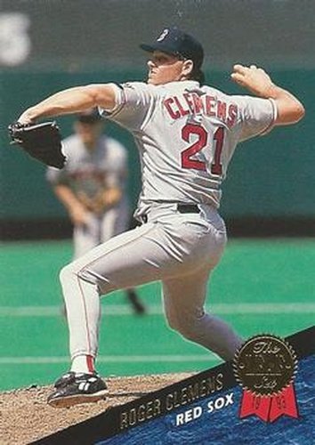 #279 Roger Clemens - Boston Red Sox - 1993 Leaf Baseball
