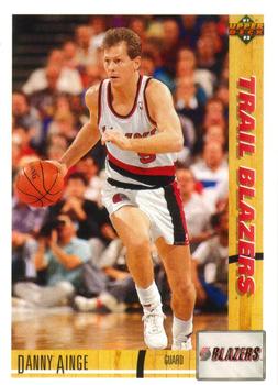 #279 Danny Ainge - Portland Trail Blazers - 1991-92 Upper Deck Basketball