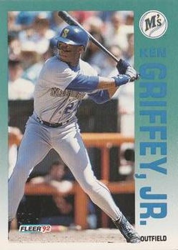 #279 Ken Griffey Jr. - Seattle Mariners - 1992 Fleer Baseball