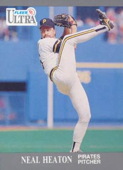 #279 Neal Heaton - Pittsburgh Pirates - 1991 Ultra Baseball