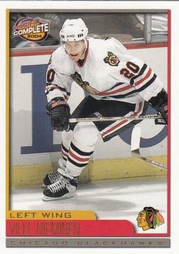 #279 Ville Nieminen - Chicago Blackhawks - 2003-04 Pacific Complete Hockey